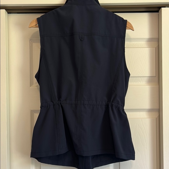 Women's Navy Chico’s Size 1(small) Zynergy Neema Vest - Picture 3 of 5